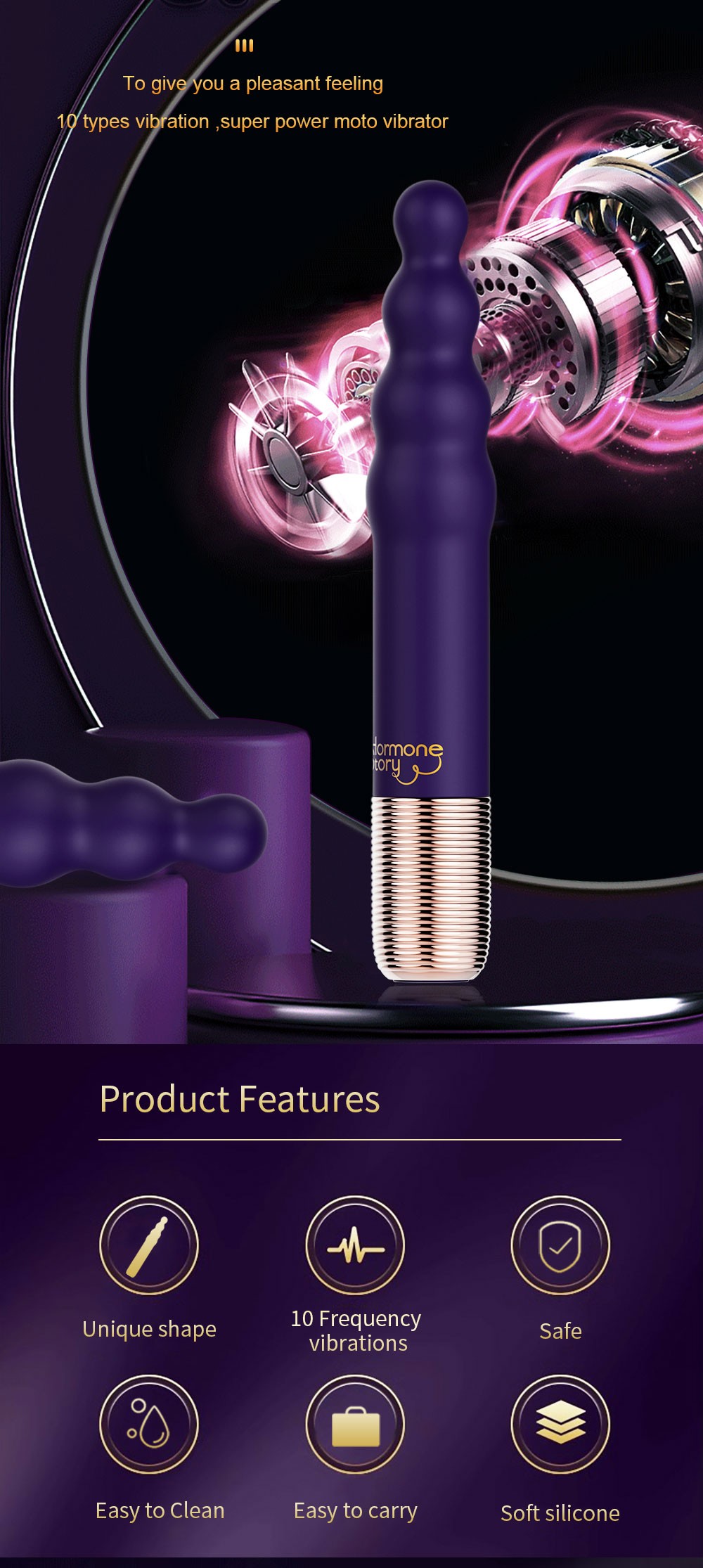 Wand Vibrators Super Stimulating Heated Magnetic Charging1