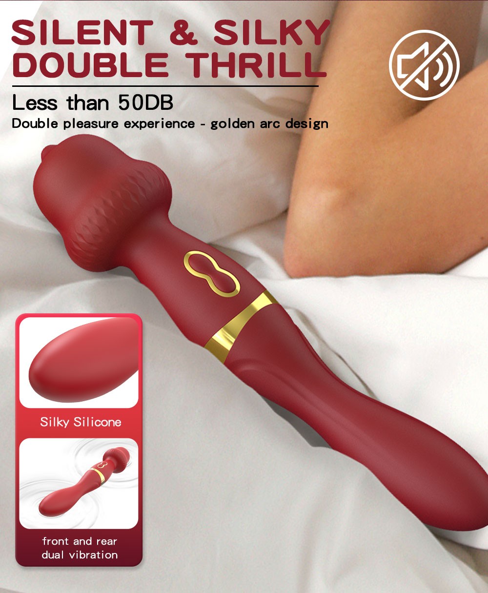 AV G-spot Vibrator Double Heads for Women