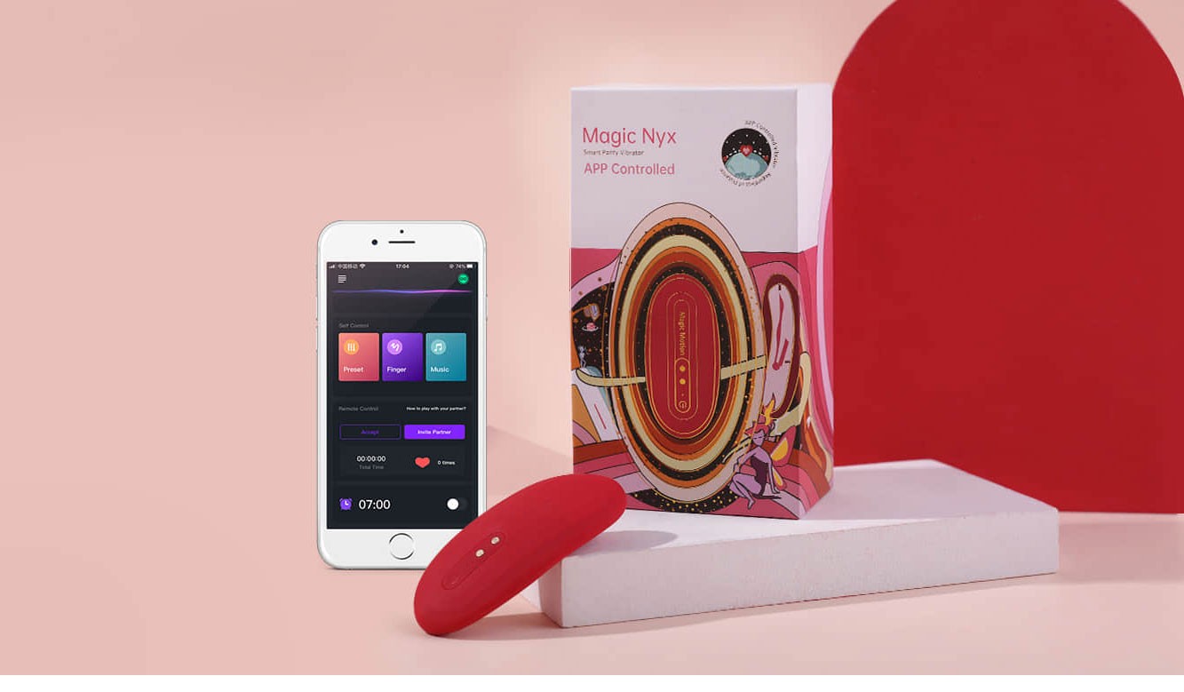 Magic Motion Magic Nyx Smart Clock Panty Vibrator1