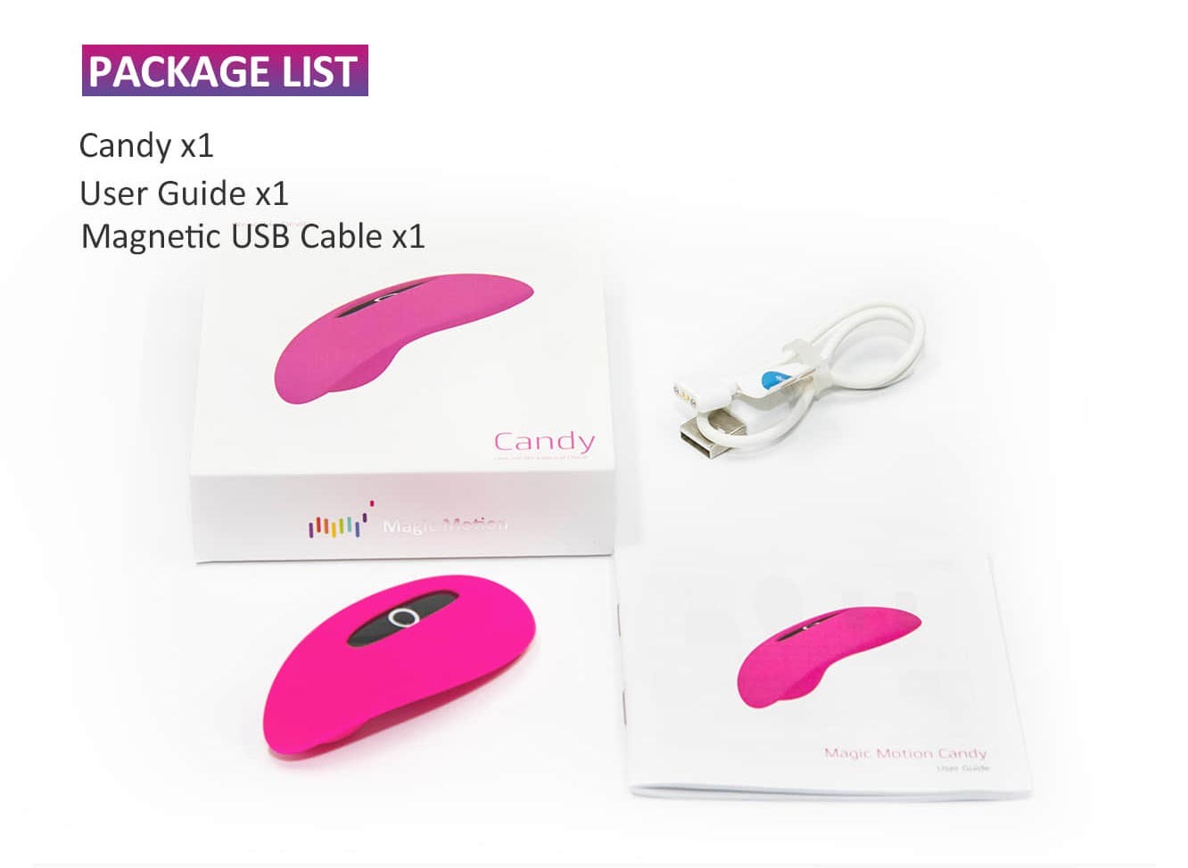 Magic Motion Candy App-controlled Wearable Vibe sss