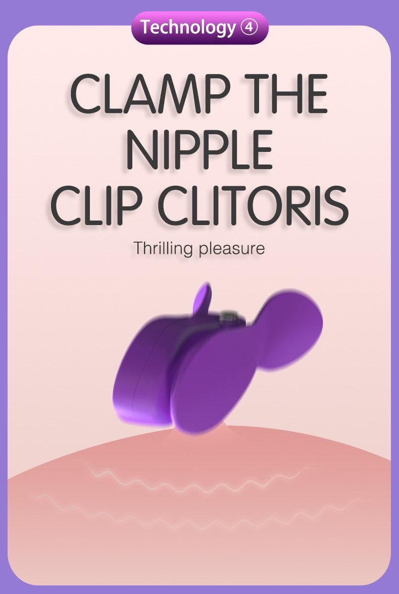 OMYSKY 10 Frequency Vibrating Nipple Clamps sssssssss