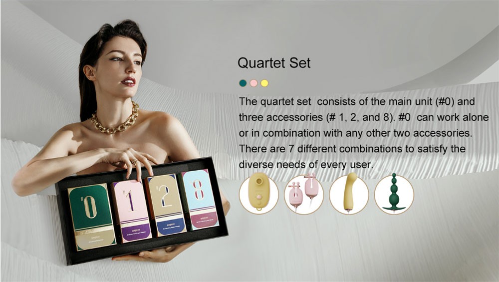 Women Vibrator Adult Sex Toys Quartet Set