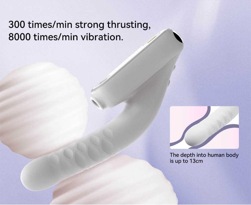 Multi Mode Thrusting Vibrator With Suction Force