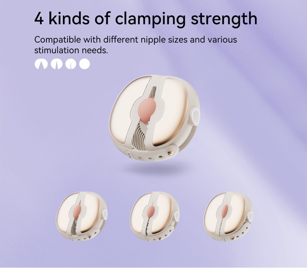 Wireless Control Vibrating Nipple Clamps