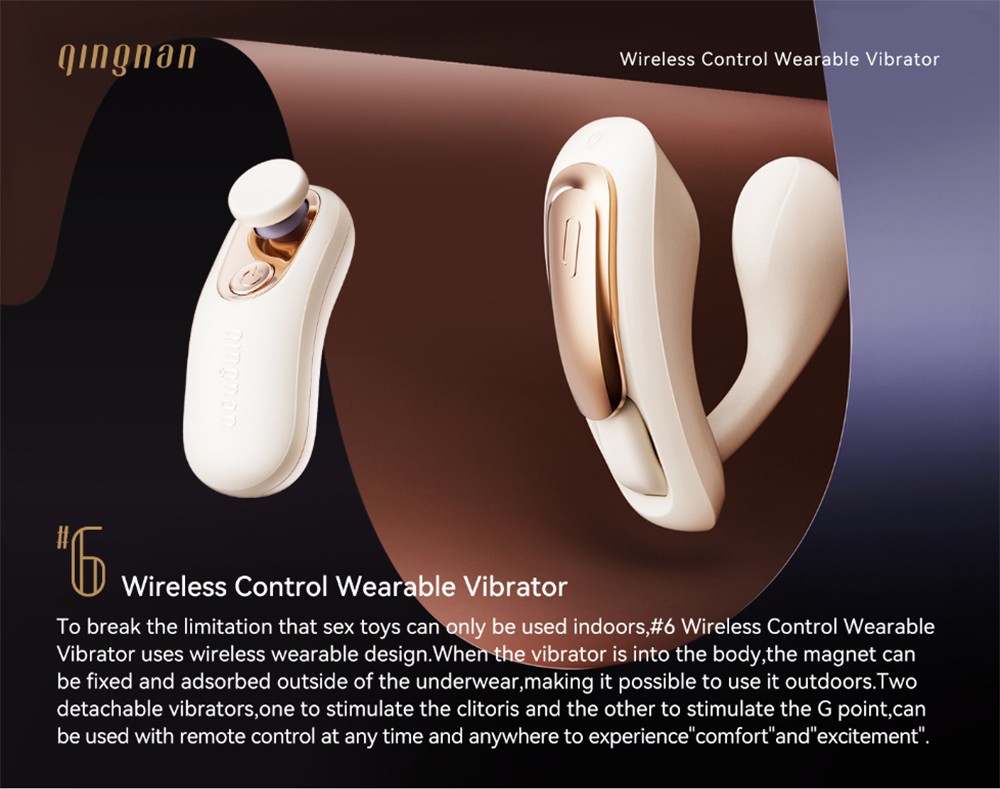 Wireless Control Wearable Vibrator