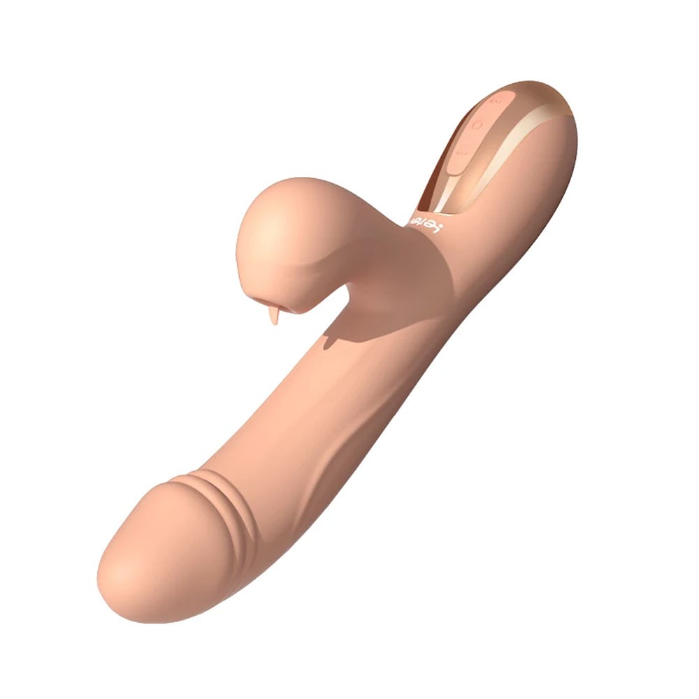 Leten Dream Impact Kiss Shaker Rabbit Vibrator Dildo