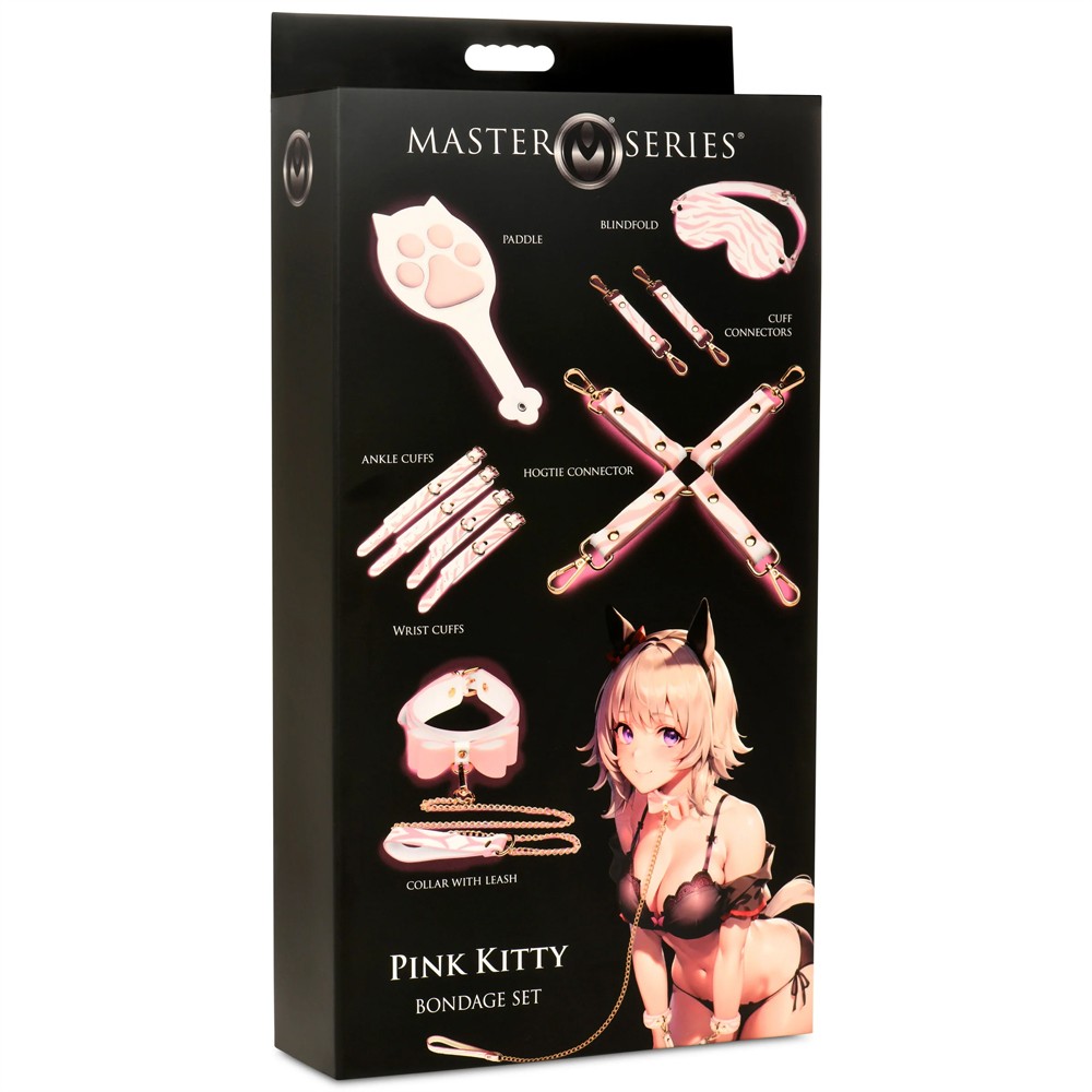 XR Brands Pink Kitty Bondage Set