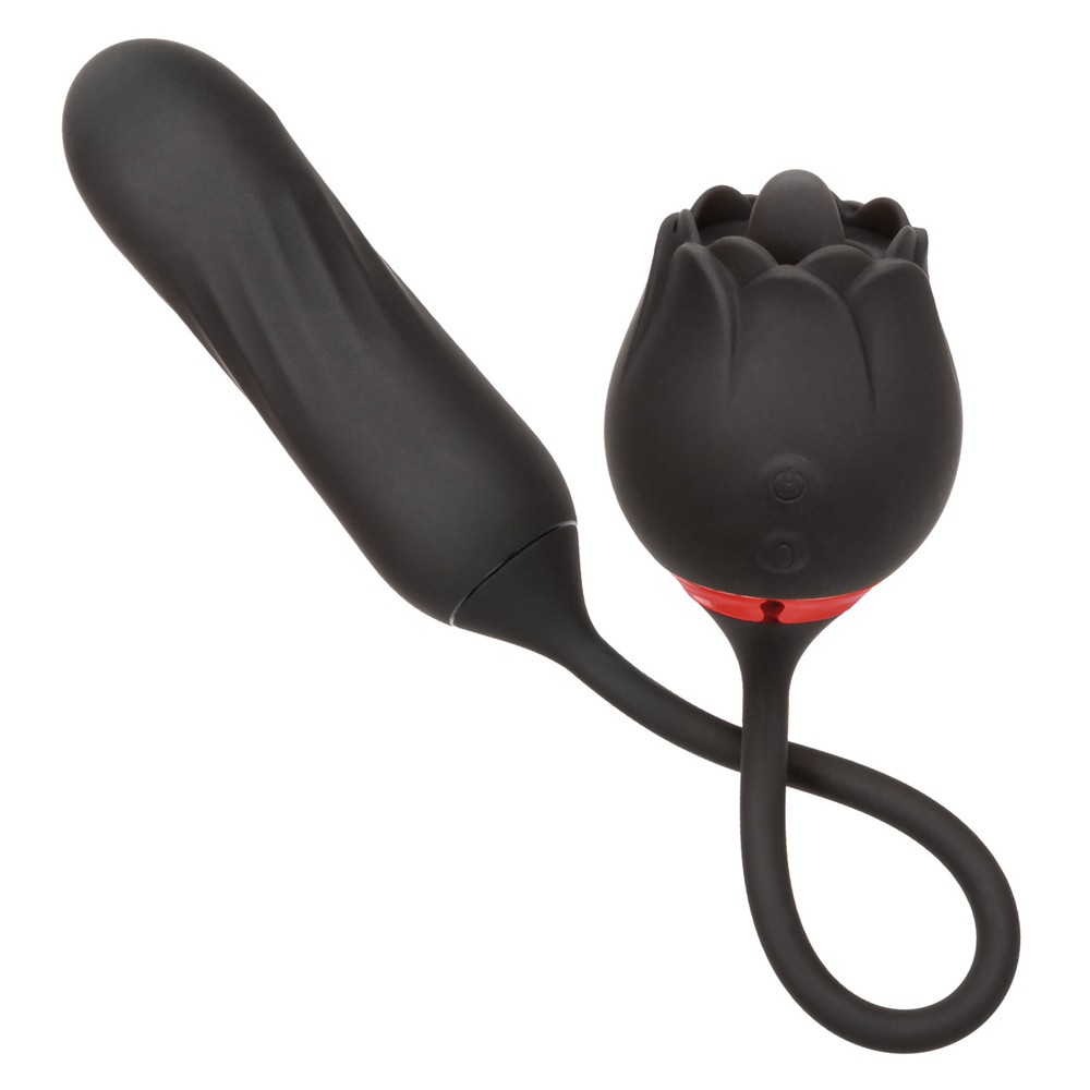 CalExotics French Kiss Elite Lover Rose Vibrator