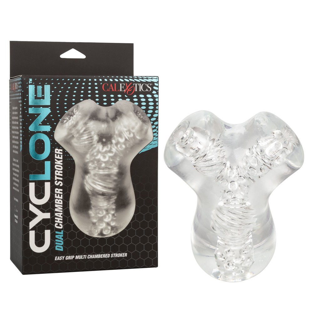 CalExotics Cyclone™ Dual Chamber Stroker Penis Sleeve