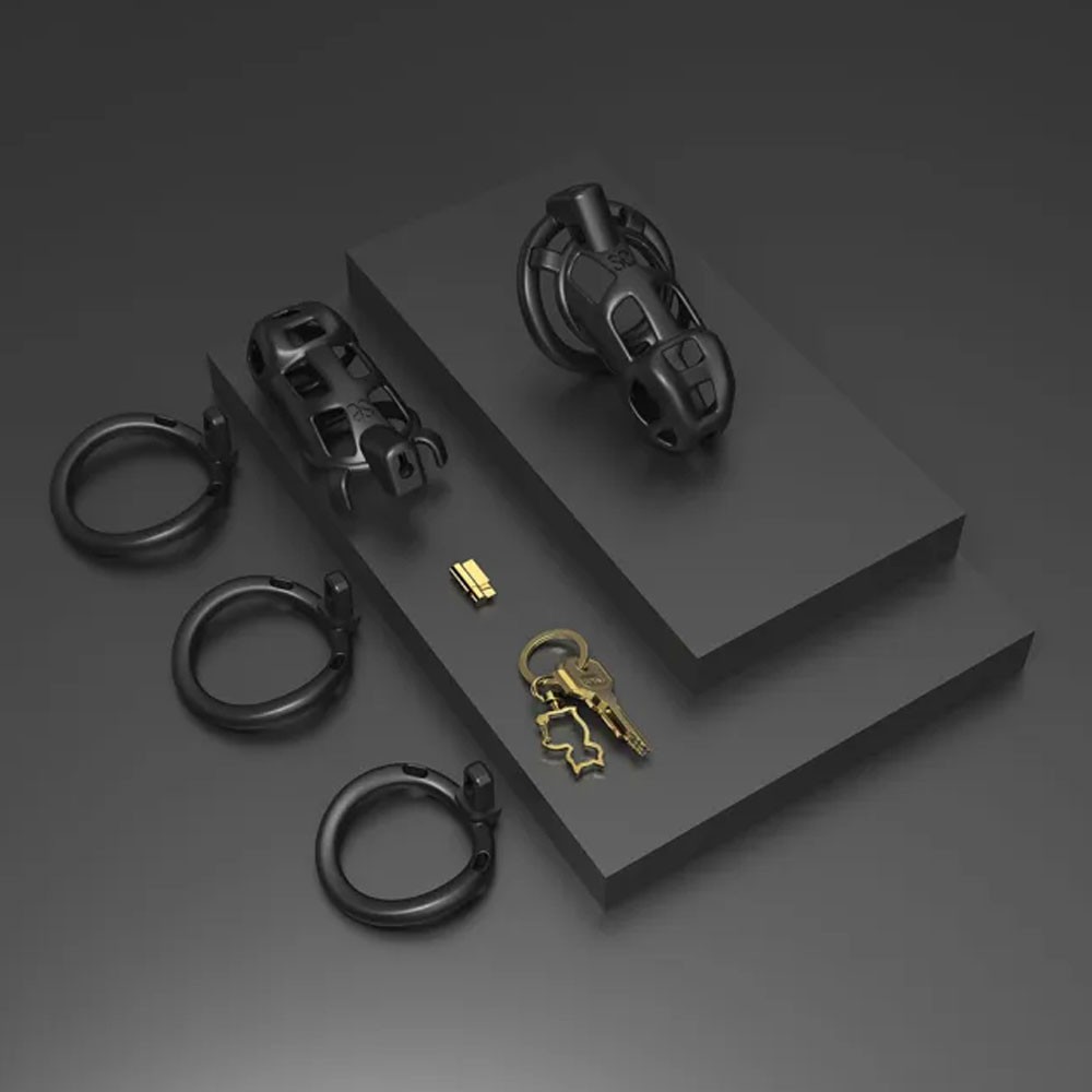 LOCKINK SEVANDA Naja-cobra Chastity Cage Kit For Male