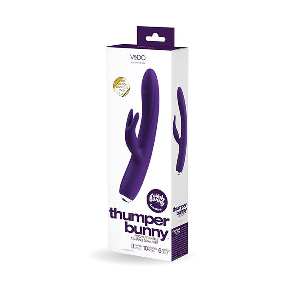 VeDO Thumper Bunny Rechargeable Dual Vibe