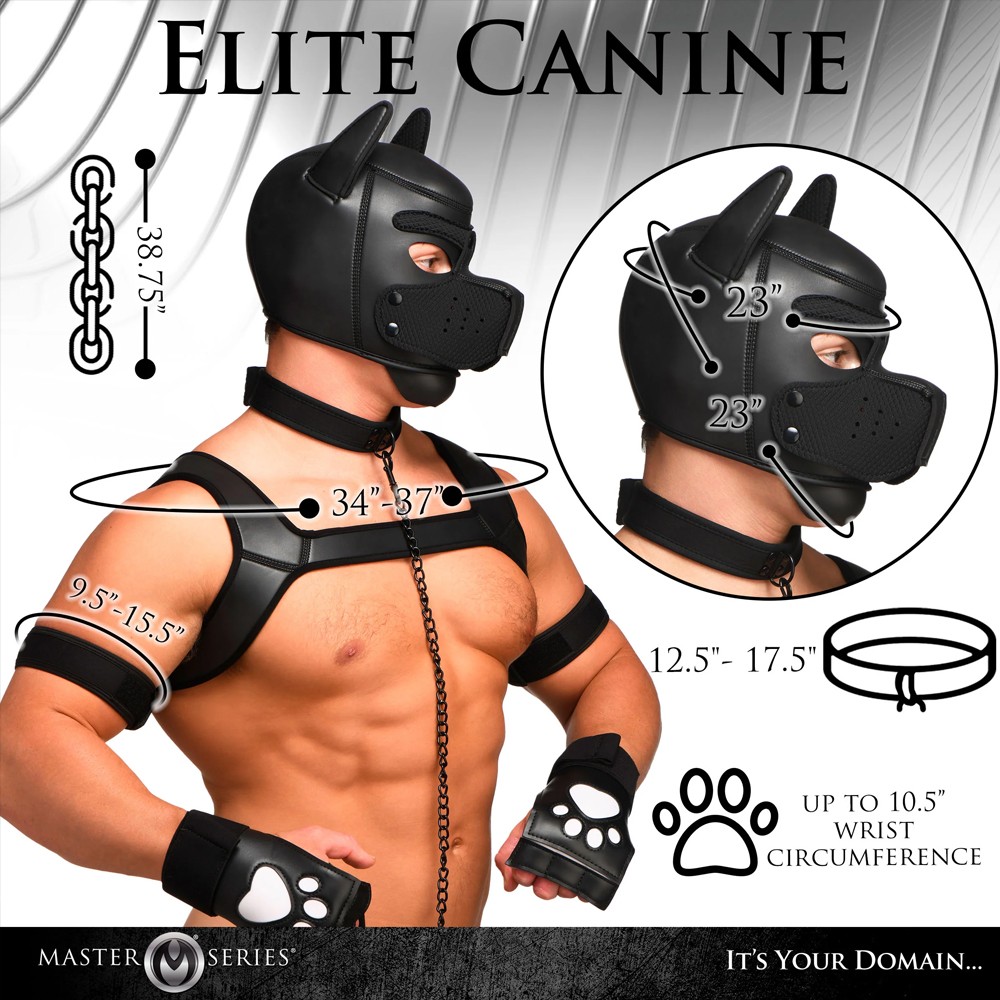 XR Brand Deluxe Pup Arsenal bondage Set