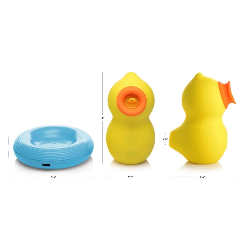 XR Brands Sucky Ducky Deluxe Clitoral Stimulator