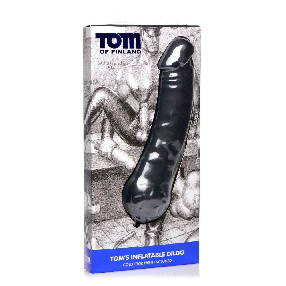 XR Brands Tom of Finland Toms Inflatable Silicone Dildo