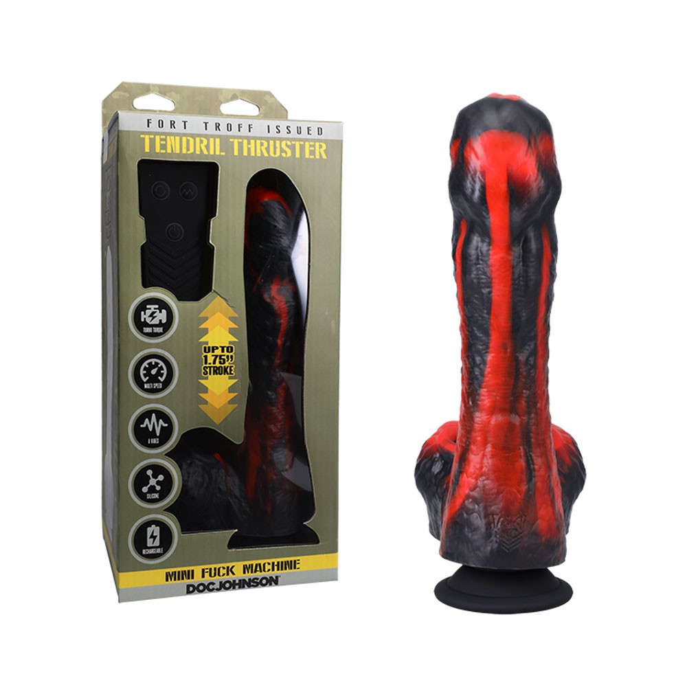 Doc Johnson Fort Troff Tendril Thruster - Red