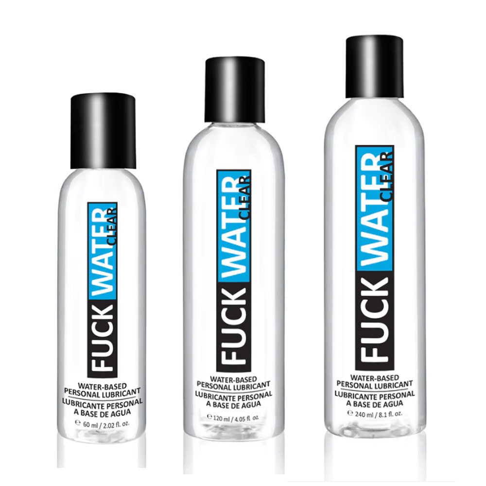 Fuck Water Clear Water Based Lubricant sss