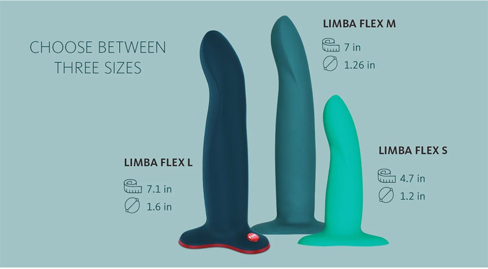 Fun Factory Limba Flex Bendable Dildo ssss