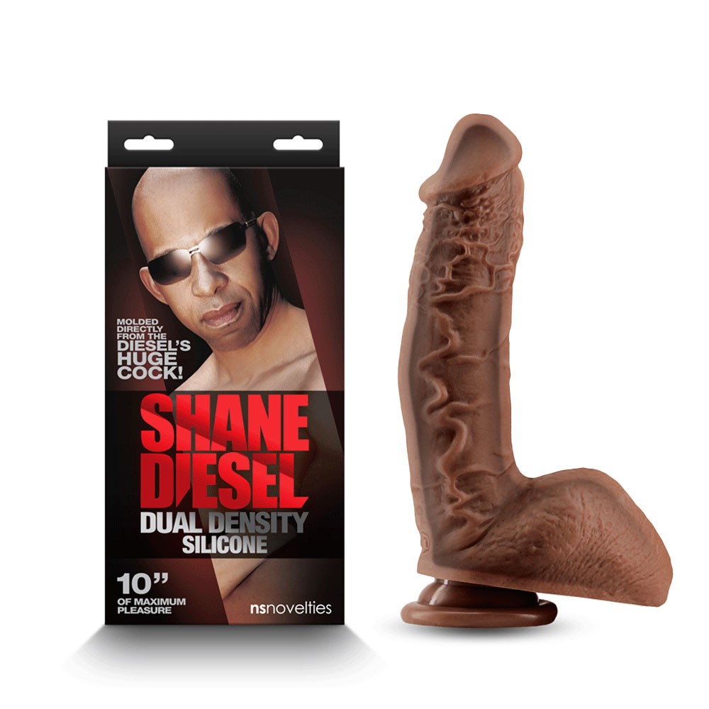 Shane Diesel Dual Density 10 in Dildo s