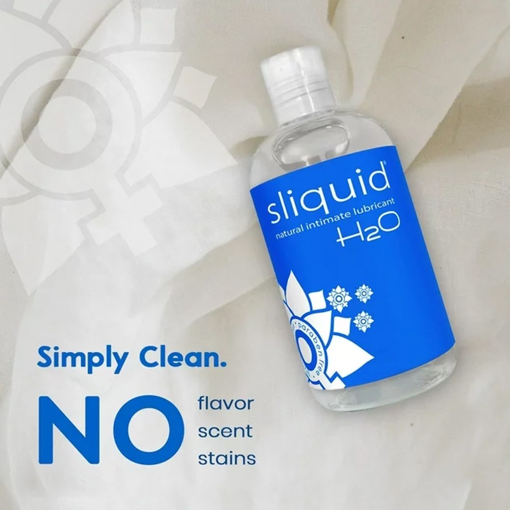 Sliquid Naturals H2O Original Water Based Lubricant
