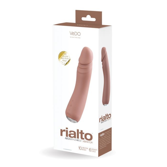 VeDO Rialto Rechargeable Realistic Vibrator Dildo