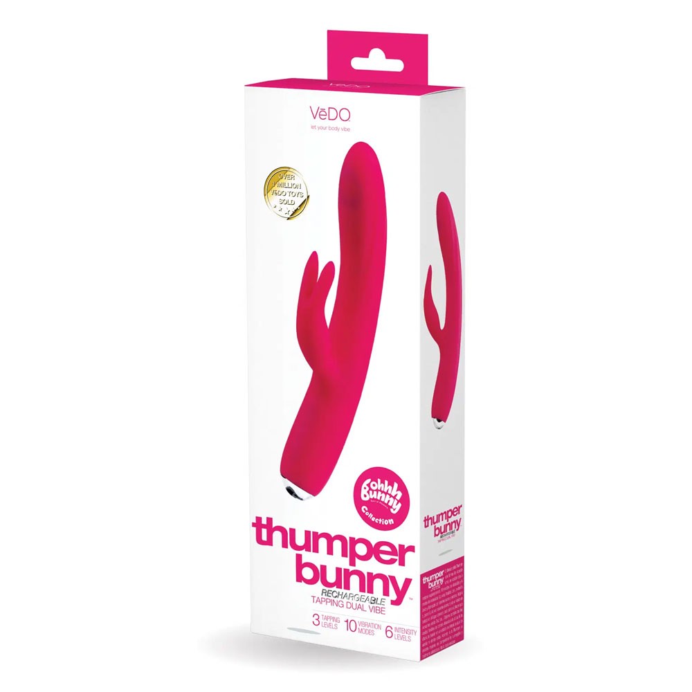 VeDO Thumper Bunny Rechargeable Dual Vibe