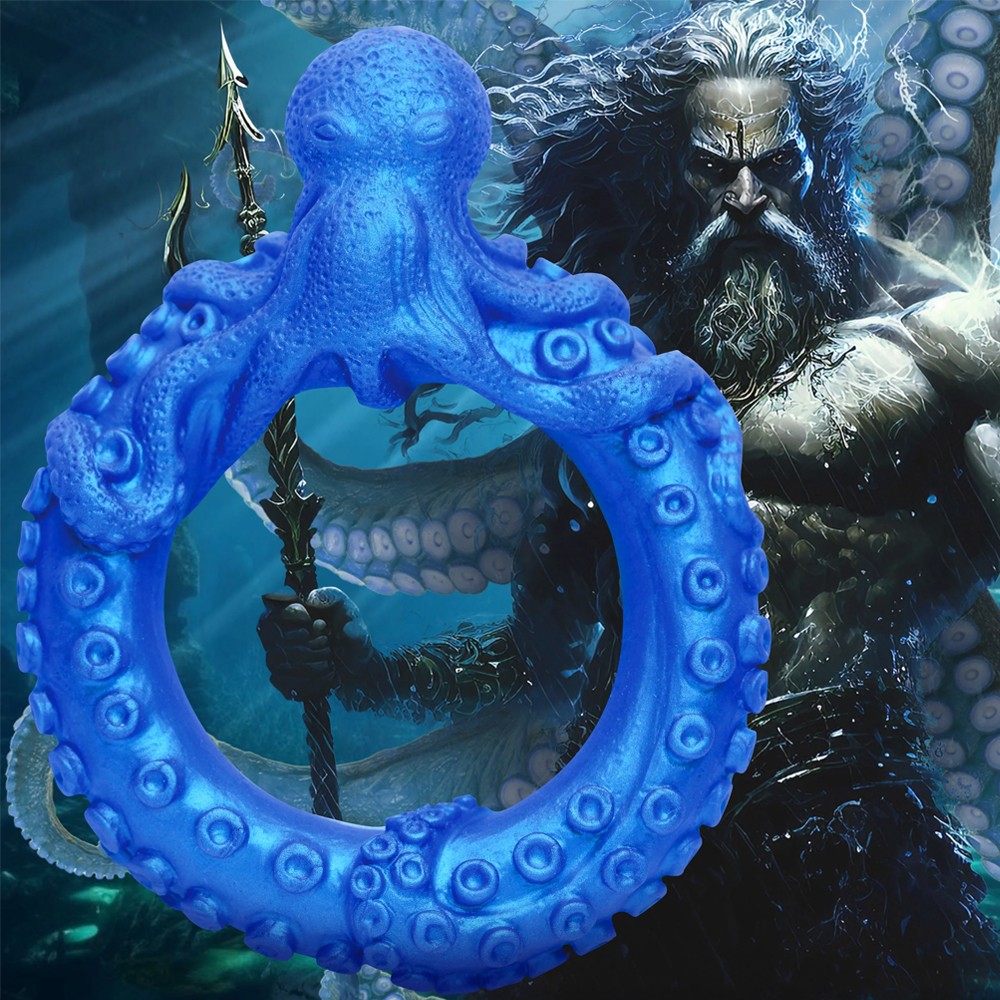 XR Brands Poseidon's Octo-Ring Silicone Cock Ring
