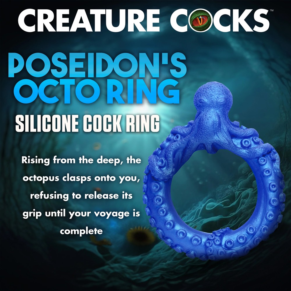 XR Brands Poseidon's Octo-Ring Silicone Cock Ring
