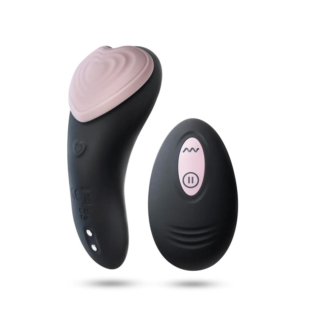 Blush Temptasia Heartbeat Panty Vibrator with Remote