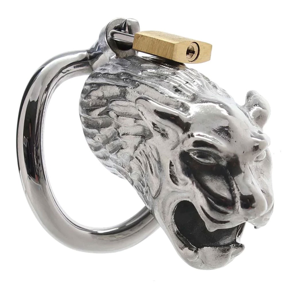 Tiger King Locking Chastity Cage – FB Boutique