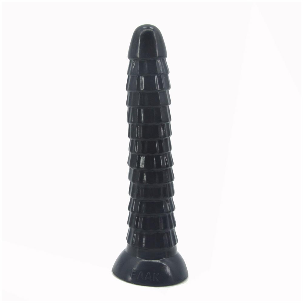 FAAK Silicone Simulation Suction Cup 10 Inch Dildo Anal Plugs