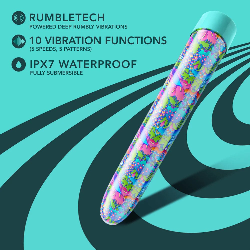 Blush Limited Addiction Utopia 7 Inch Slimline G-Spot Vibrator