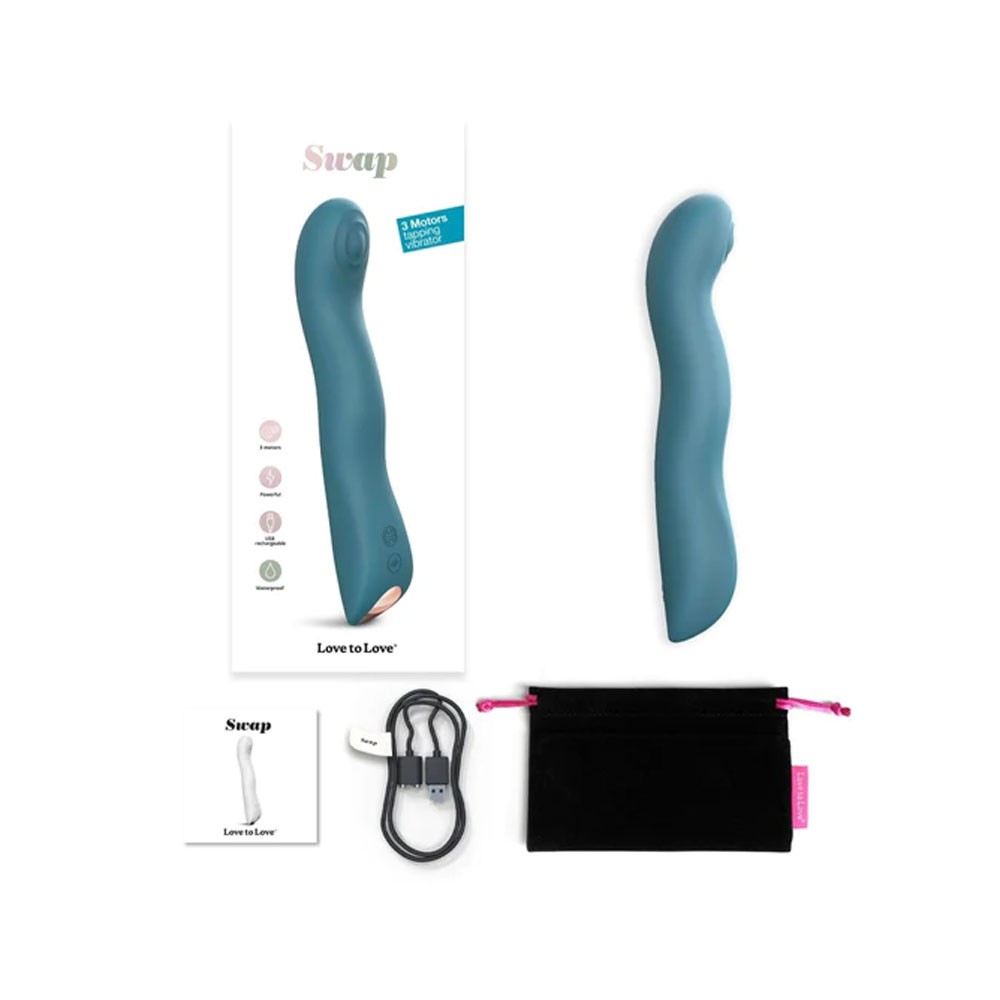 Love to Love Swap Tapping G-Spot Vibrator