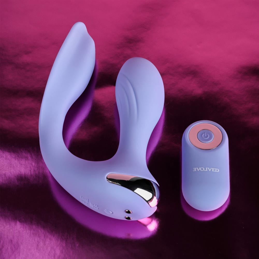 Evolved Novelties Every Way Play Wearable Vibrator with Remote Control