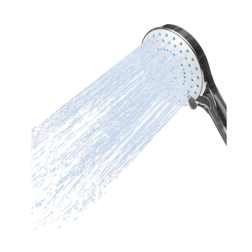 Shower Head with Silicone Enema Nozzle Douche