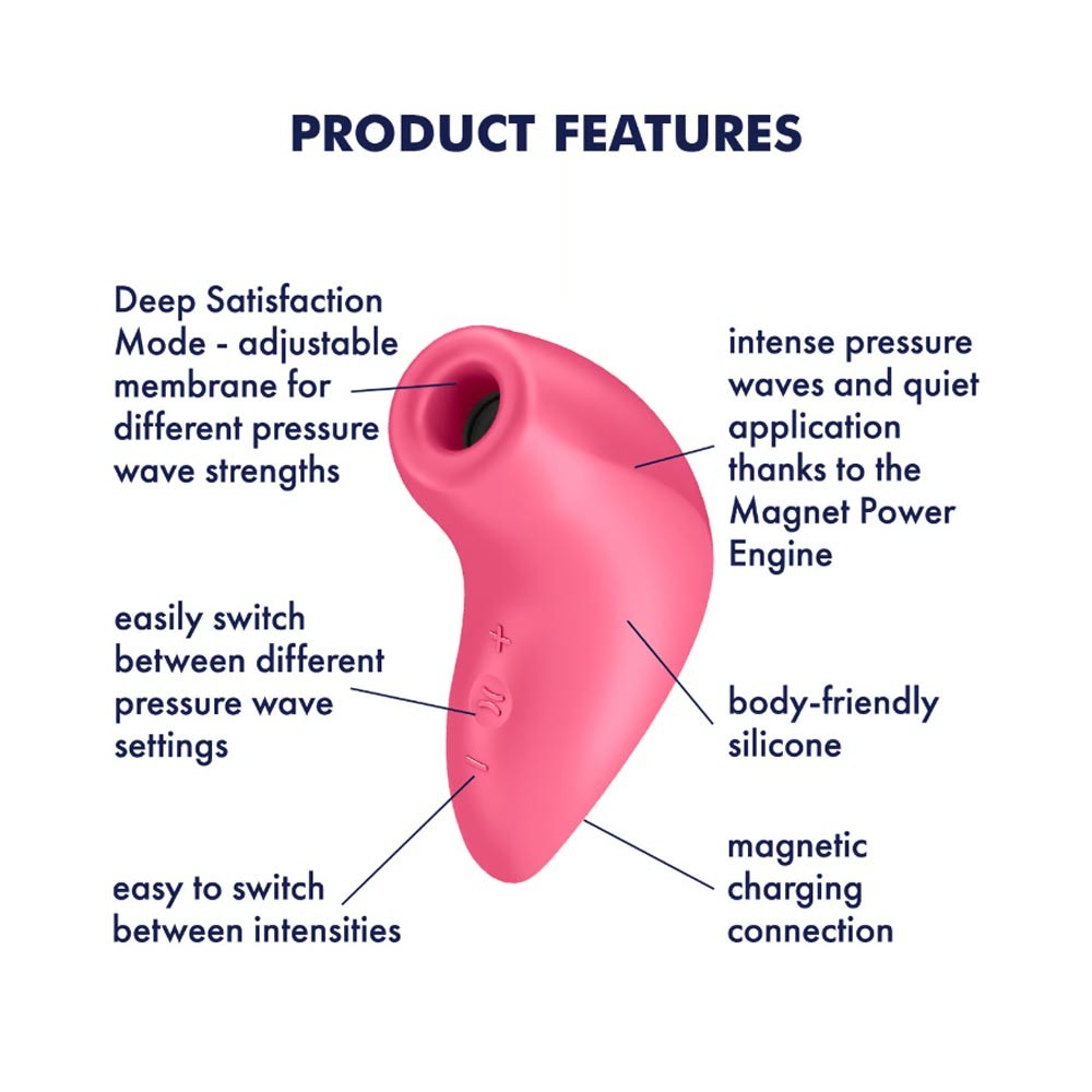 Satisfyer Magnetic Deep Pulse Suction Vibrator