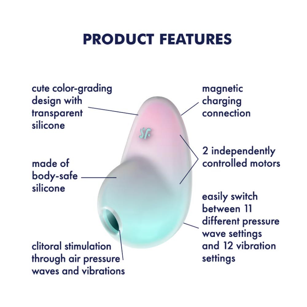 Satisfyer Pixie Dust Suction Vibrator