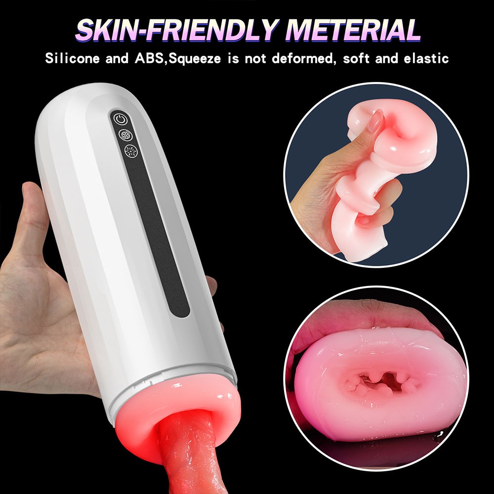 Aierle Thrusting Drying Heating Vibrating Voice Water Bath Masturbation Cup