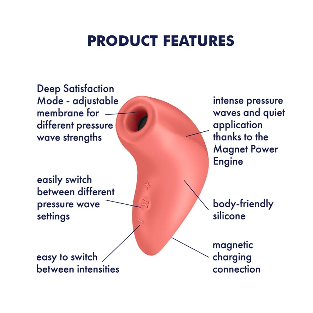 Satisfyer Magnetic Deep Pulse Suction Vibrator