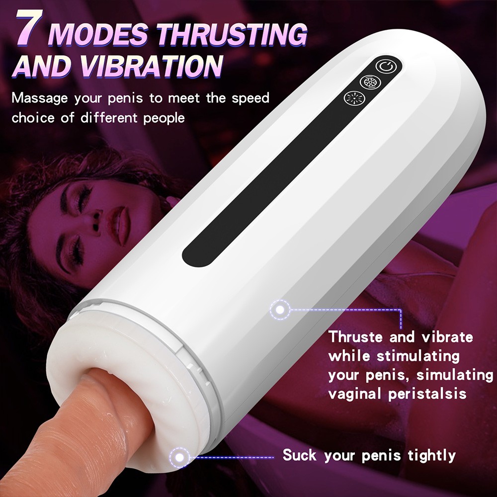 Male Masturbator Water Bath Wearable S Version Fully Automatic Stretchable Heated Vibrating