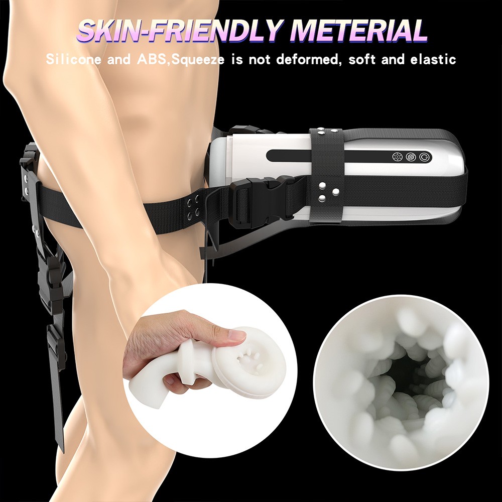 Male Masturbator Water Bath Wearable S Version Fully Automatic Stretchable Heated Vibrating