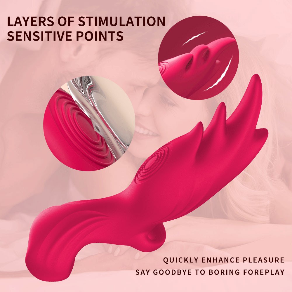 YEAIN Six Finger Magic Set Vibrator Clitoris G-Spot Stimulator