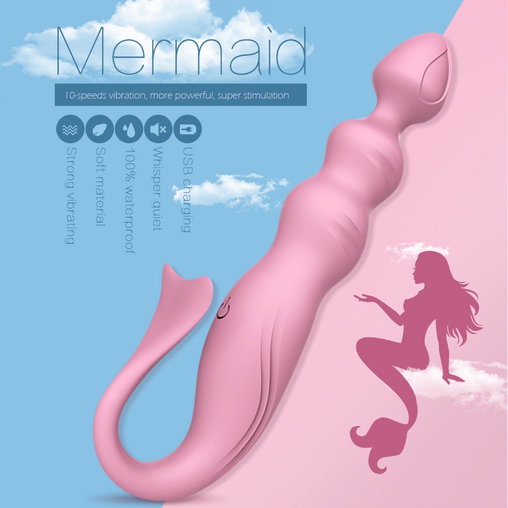 DMM Mermaid Tail Clitoral Stimulation G-spot Vibrator