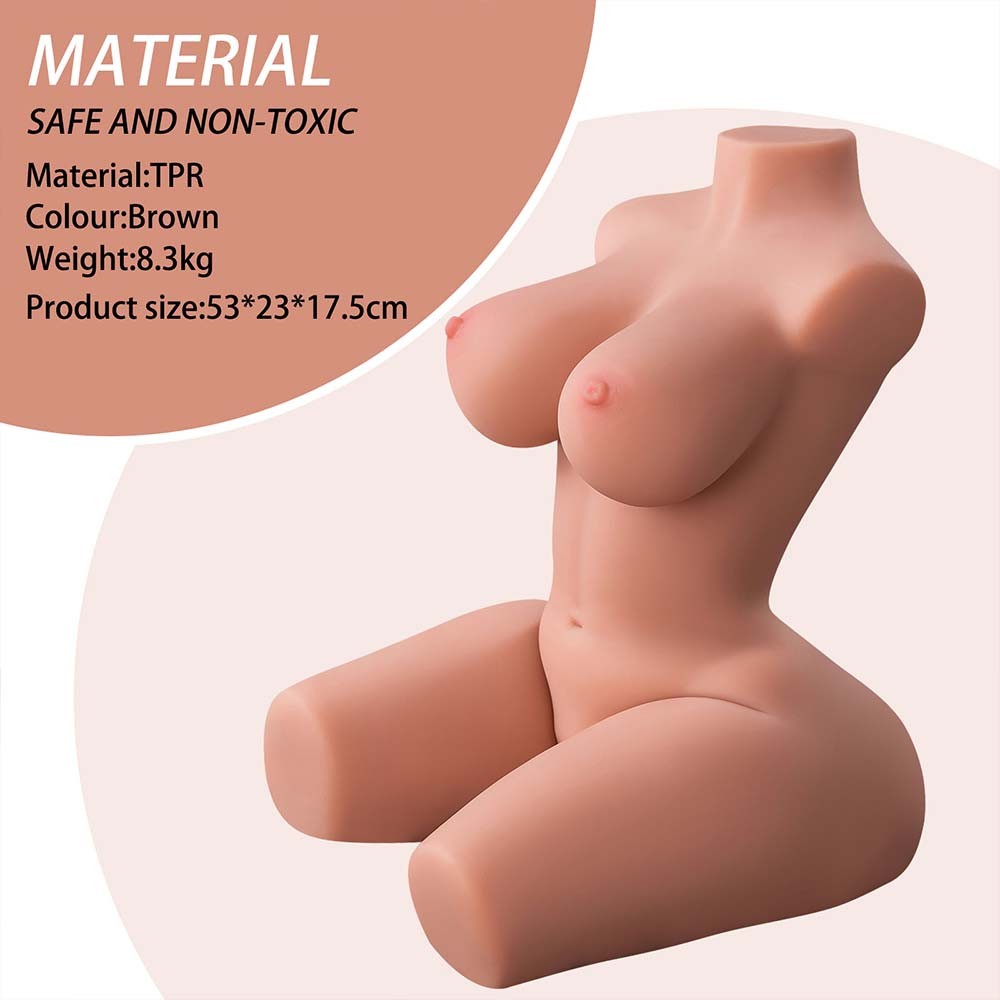 18.29LB Male Masturbator 3D Realistic Sex Doll ssss