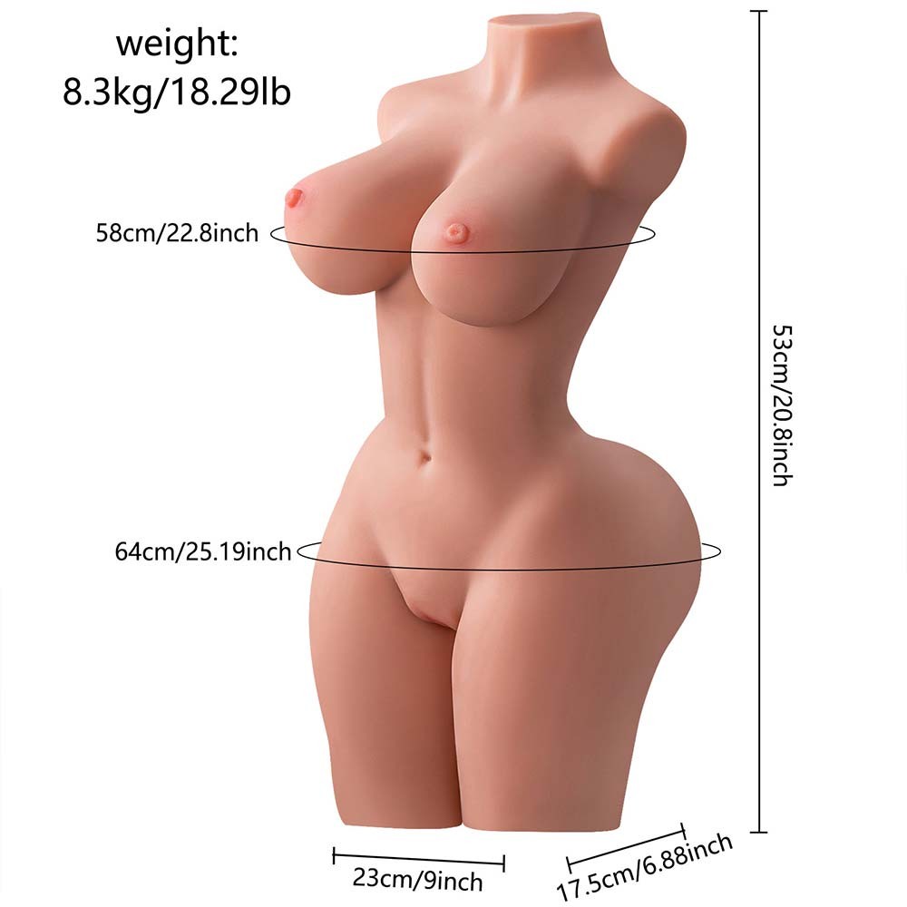 18.29LB Male Masturbator 3D Realistic Sex Doll sssssss