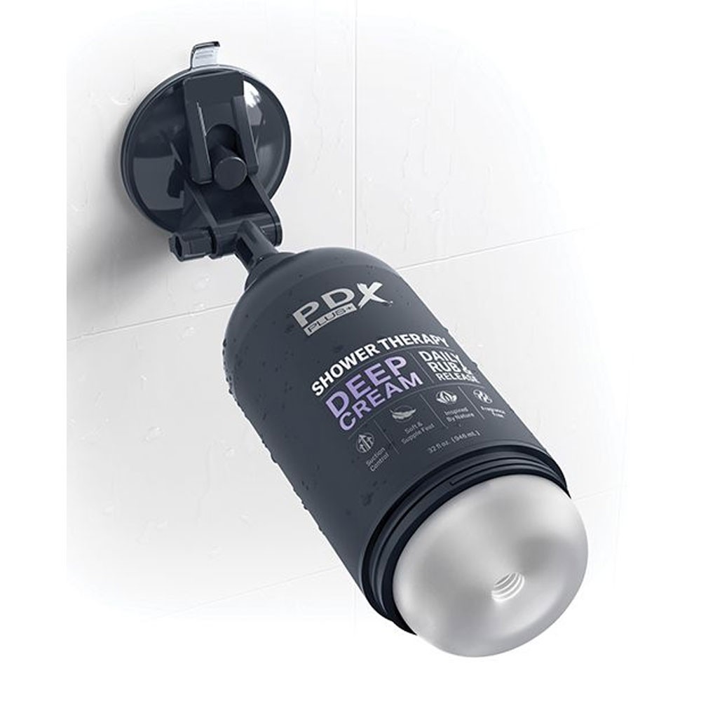PDX Plus Shower Therapy Masturbator Deep Cream