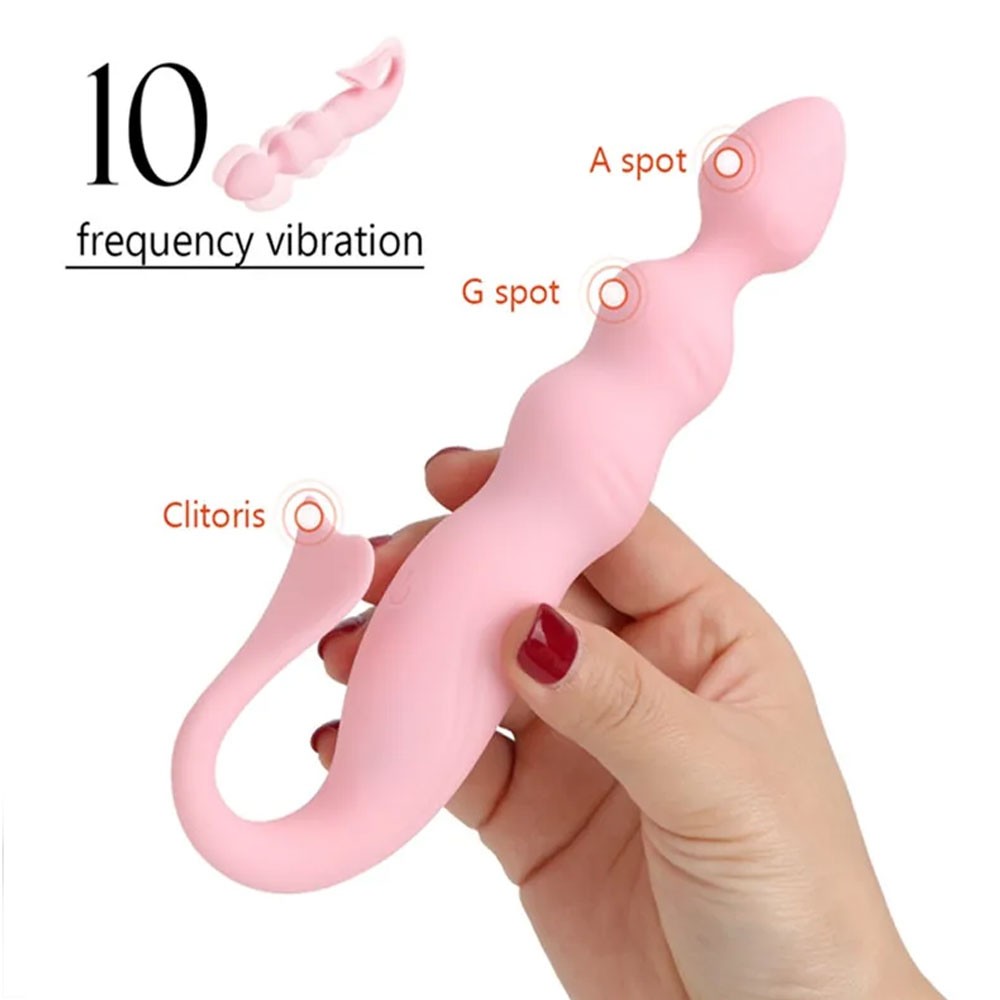 DMM Mermaid Tail Clitoral Stimulation G-spot Vibrator