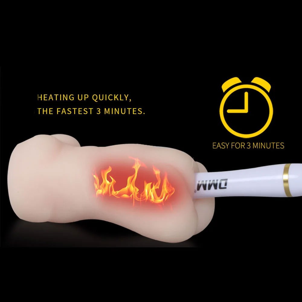 DMM Heating Rod Simulates Body Temperature Fast Heating Masturbator