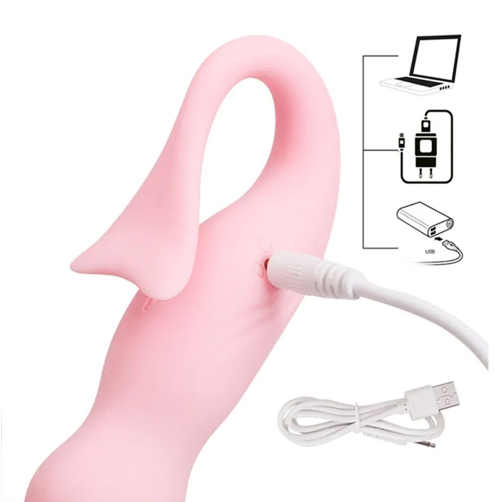 DMM Mermaid Tail Clitoral Stimulation G-spot Vibrator