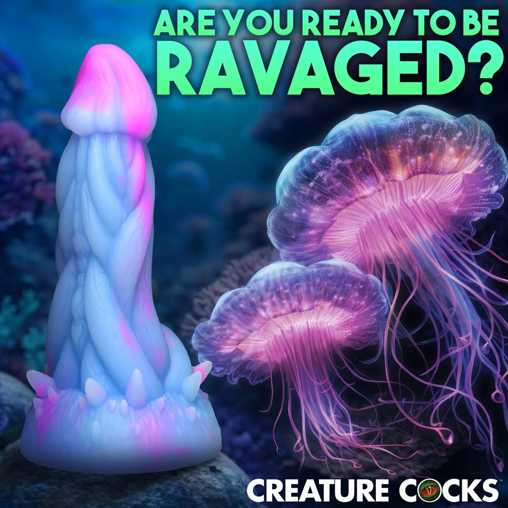 Creature Cocks Nomura Jellyfish 7.3inch Silicone Dildo sssss