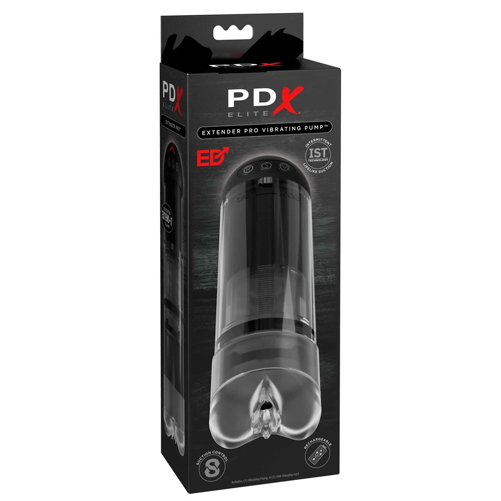 PDX Elite Extendable Vibrating Penis Pump
